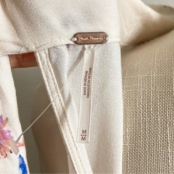 NWT Free People Gemma Floral Tunic Dress | Size M - Picture 12 of 16